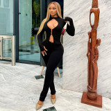 Sexy Tight Top And Pants  Two Piece Sets GSBD-D25ST363