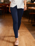 Plus Size Solid Color Sport Yoga Pants YIM-444