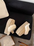 Thick-soled Elastic Band Fur Slippers GDMX-2024