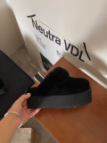 Thick-soled Elastic Band Fur Slippers GDMX-2024