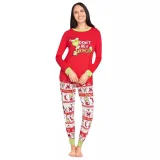 Christmas Print Pajamas Parent-Child Set GSGS-0615