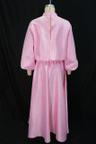 Loose Solid Color Three Piece Skirt Set GANY-LB1418