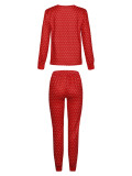 Christmas Print Family Matching Pajama Set GSGS-0806