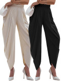Solid Color Flower Bud Ninth Pant GXHF-M80802-B