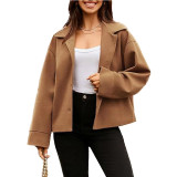 Casual Cropped Blazer GYOU-CX908
