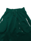 Solid Color High Split Long Skirt ZDF-33103