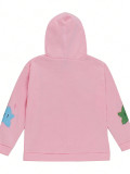 Zipper Embroidered Cartoon Pullover Hoodie YWXS-XS-124