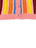 Colorful Stripe Long Sleeve Knits Cardigan GQNF-F00122CM