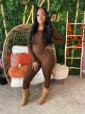 Sport Fitness Solid Color Two Piece Pants Set SFY-815