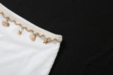 Solid Color Tube Tops Vest Two Piece Skirts Set GZJQ-K25S89033