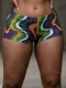 Fashion Print Tight Pants GFCF-1440