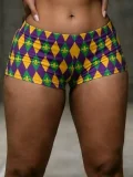 Fashion Print Tight Pants GFCF-1440