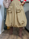 Double-Layer Bubble Lantern Half Body Skirt GYLN-5088