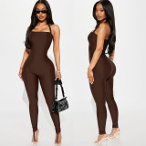 Sexy Tight Backless Tie Up Jumpsuit GDSF-J25JP486