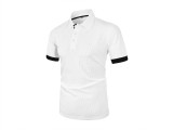 Men's Mesh Ice Silk Color-Blocked Short-Sleeve T-Shirt FLZH-ZT311