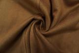 Plus Size Retro Loose Pocket Suede Long-Sleeve Blazer GHHE-28647