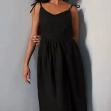 Plus Size Backless Tie Up Bandage Dress GHHE-28518