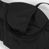 Solid Color Sling Tank Top Two Piece Pants Set GTYZ-7488