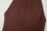 Sleeveless Solid Color Maxi Dress GJYO-303723