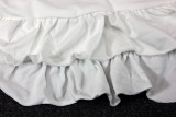 Sexy Sling Vest Ruched Two Piece Skirts Set YMYF-0881