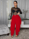 Solid Color Casual Pants BMF-795-1