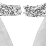 Halterneck Sequin Backless Maxi Dress BY-7642