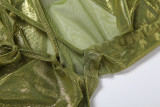 Solid Color Halterneck Backless Maxi Dress DLSF-K25D90679