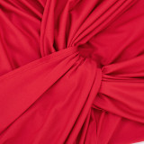 Sleeveless Solid Color Ruched Mini Dress GSZM-J26DS034