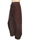 Irregular High Waist Wide Leg Pants SH-S391529
