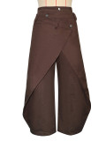 Irregular High Waist Wide Leg Pants SH-S391529