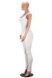 Sleeveless Solid Color Jumpsuit MZ-S2802