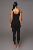 Sleeveless Solid Color Jumpsuit MZ-S2802