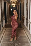 Sexy Backless Solid Color Jumpsuit XMCS-2024228