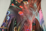 Print Spaghetti Straps Maxi Dress GJYO-JD305119