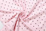 Polka Dots Print Tie Up Bikinis+Skirt 3 Piece Set GYME-K25S89257
