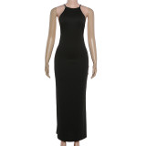 Sleeveless Backless Maxi Dress GYME-K6D01030A
