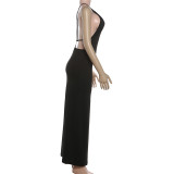 Sleeveless Backless Maxi Dress GYME-K6D01030A