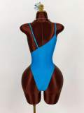 Solid Color Sling One Piece Swimsuit(Without Skirt) GXIY-K26L2293