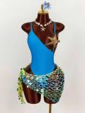 Solid Color Sling One Piece Swimsuit(Without Skirt) GXIY-K26L2293
