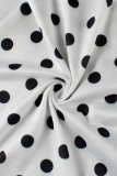 Polka Dots Print Sling Seventh Jumpsuit YWXS-K26L2342