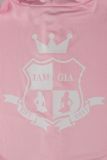 Letter Print Zipper Hooded Sport Two Piece Skirt Set YWXS-K26L2126