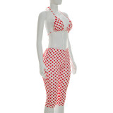 Sexy Polka Dot Three Piece Set GDSF-J26ST079