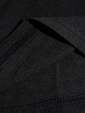 Long Sleeve Loose Color Block Pants Suit HNIF-MC003