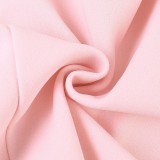 Square Neck Solid Color Ling Mini Dress SUM-YL26117PFO