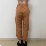 Loose Solid Color Pants LSD-2605