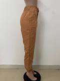 Loose Solid Color Pants LSD-2605