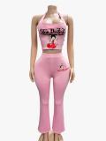VIP1 Print Two Piece Pants Set GFCF-1469