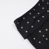 Rivet Fashion Solid Shorts GPKJ-MR48775