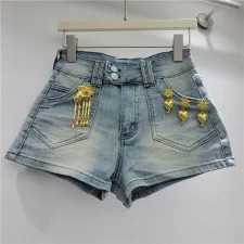 Retro Tight Denim Shorts GZYN-K21025