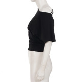 Backless Beaded Tie Up Top GPKJ-MR48684
